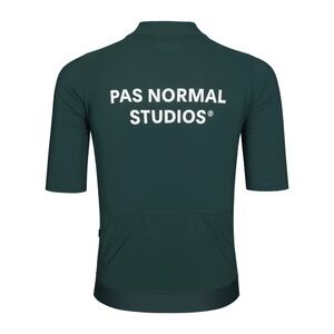PAS NORMAL STUDIOS Men’s L Essential Jersey Dark Petrolium Cycling Athletic